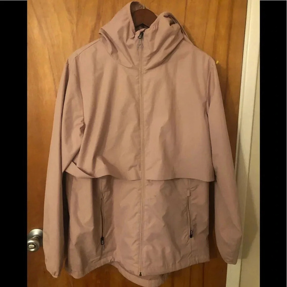 Champion soft pink zipper windbreaker waterproof hoodie
rain jacket light weight - Picture 2 of 7